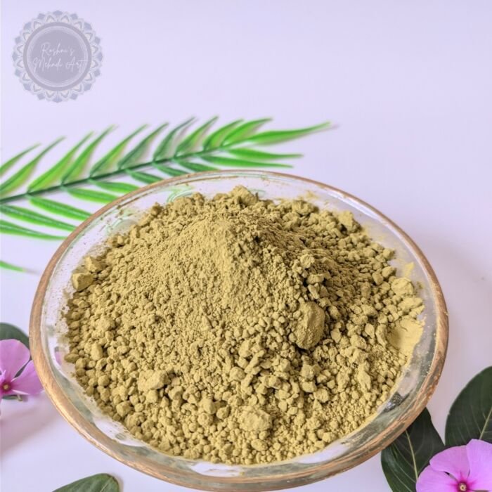 100% Pure Organic Mehndi Powder – 7X Filtered